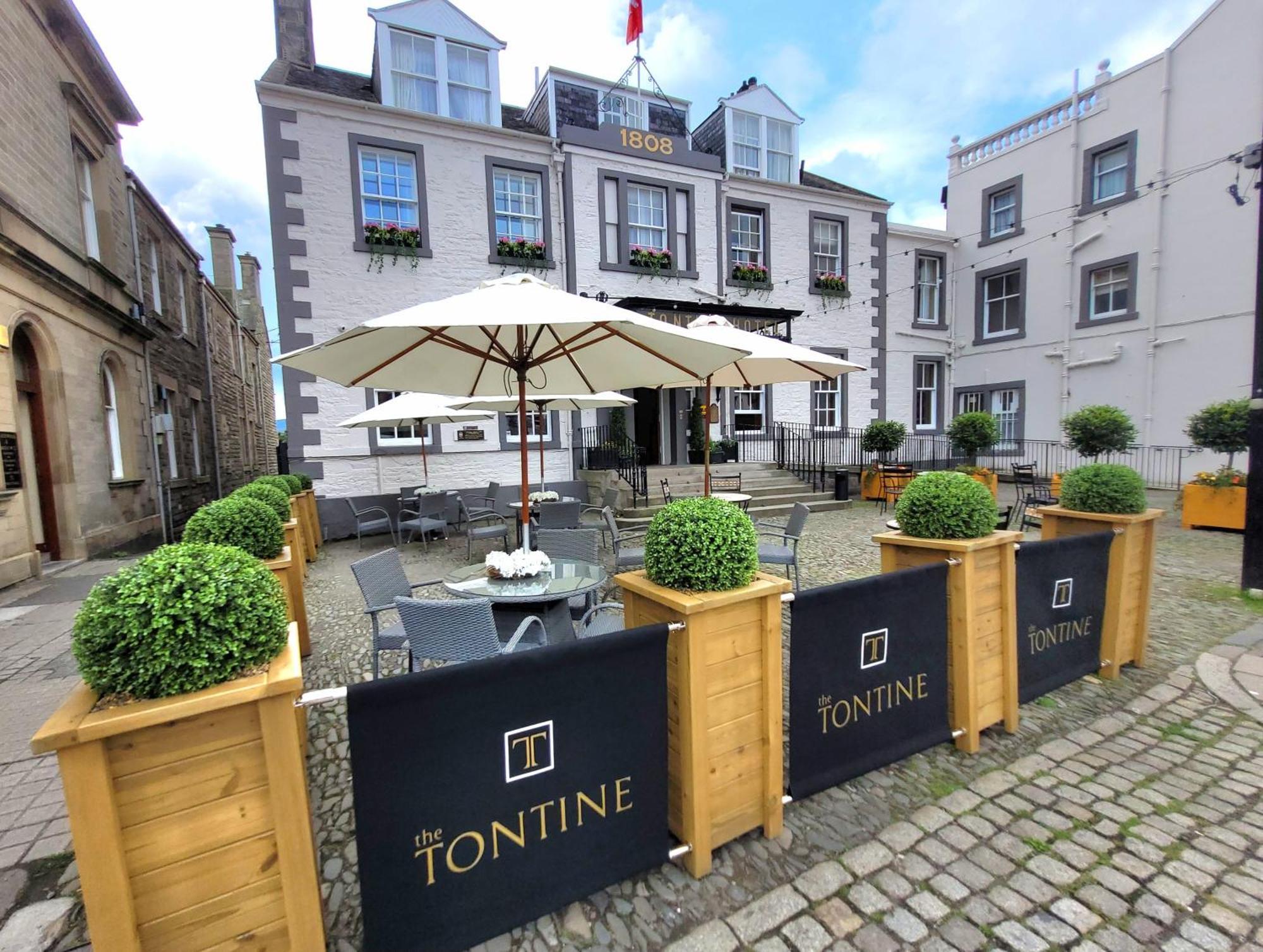 The Tontine Hotel ピーブルス エクステリア 写真